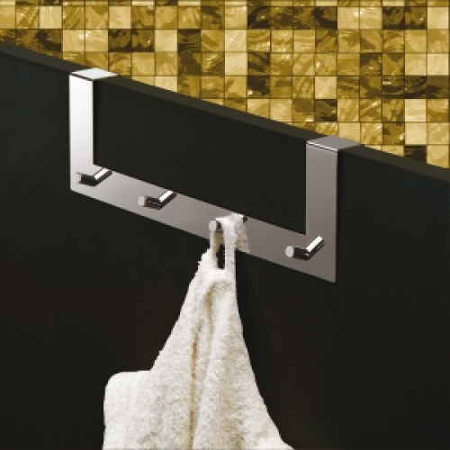 Multiple Over The Door Hook - Polished