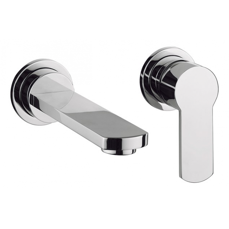 Crosswater Wisp Basin 2 Hole Set- WP120WNC Chrome