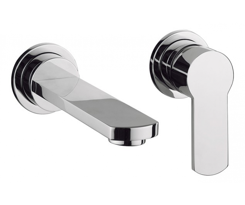Crosswater Wisp Basin 2 Hole Set- WP120WNC Chrome