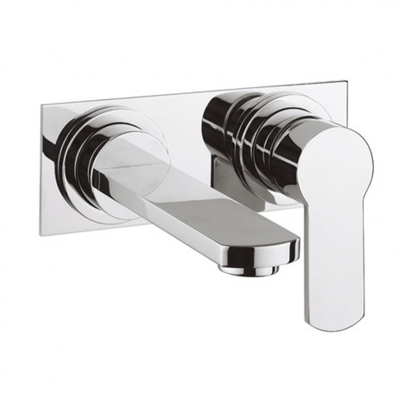 Crosswater Wisp  2 Hole ppSet Inc Plate- WP121WNC Chrome