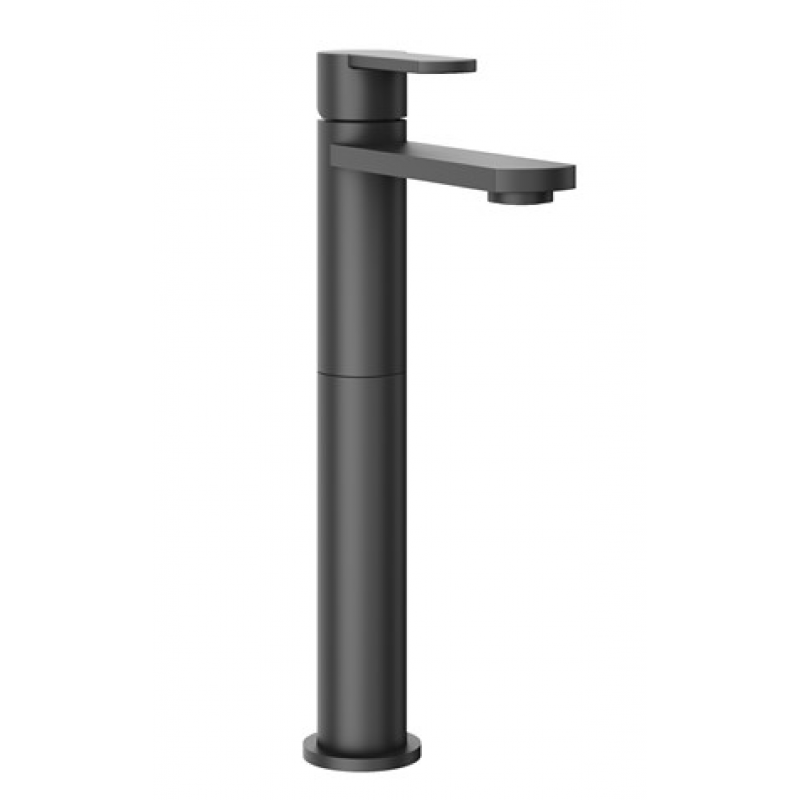 Crosswater Wisp Basin Monobloc Tall Black- WP112DNM Bathroom Taps & Mixers