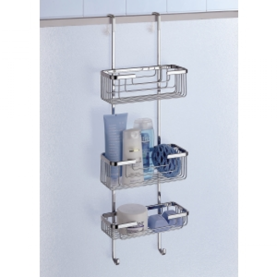 Ebzone ! Shower Rack 3 Tier - Chrome