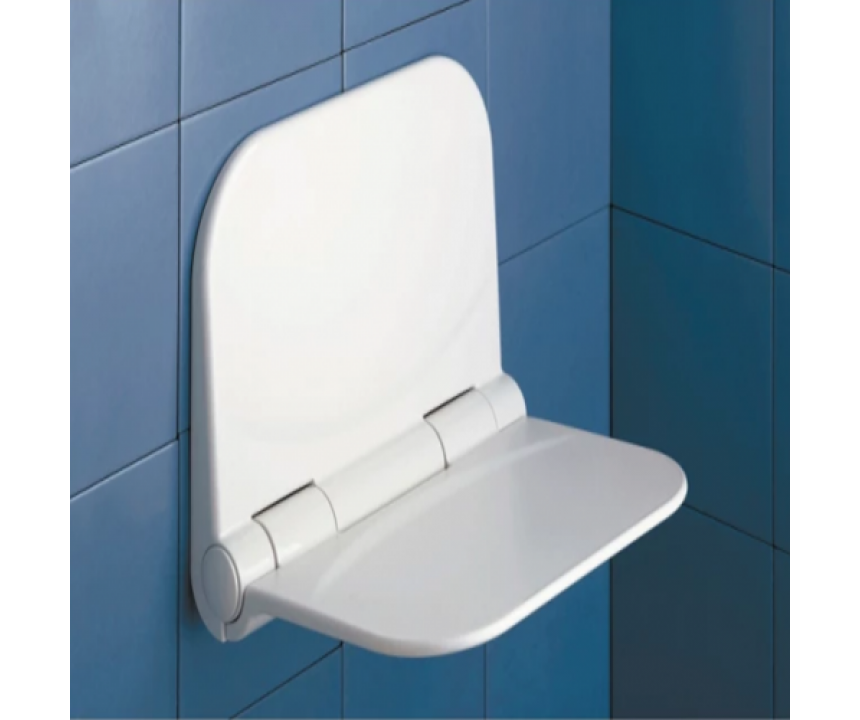 Origins Living Bathroom Dino Shower Seat - White