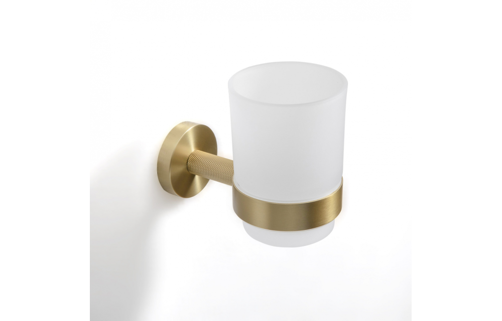 Origins Living Turner Tumbler Holder - Brushed Brass TRN-111001-BB