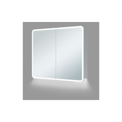 Akari 600mm 2 Door LED Mirrored Cabinet