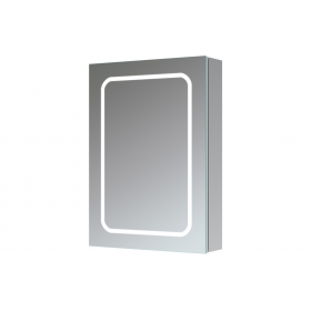 Rika 500mm 1 Door Front-Lit LED Mirror Cabinet Rika 500mm 1 Door Front-Lit LED Mirror Cabinet