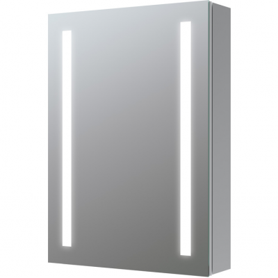 Sakura 500mm 1 Door Front-Lit LED Mirror Cabinet