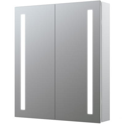 Sakura 600mm 2 Door Front-Lit LED Mirror Cabinet