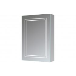 Suki 500mm 1 Door Front-Lit LED Mirror Cabinet