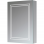 Suki 500mm 1 Door Front-Lit LED Mirror Cabinet