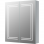 Suki 600mm 2 Door Front-Lit LED Mirror Cabinet