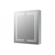 Suki 600mm 2 Door Front-Lit LED Mirror Cabinet