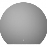 Otsu 800x700mm Round Back-Lit LED Mirror