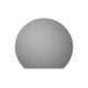 Otsu 800x700mm Round Back-Lit LED Mirror