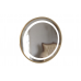 BTL Bathroom Mirrors DIMR0082 Halo 600mm Round Front-Lit LED Mirror - Brushed Brass