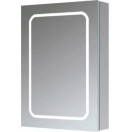 Rika 500mm 1 Door Front-Lit LED Mirror Cabinet
