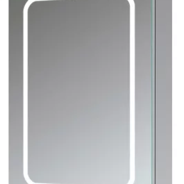 Rika 500mm 1 Door Front-Lit LED Mirror Cabinet