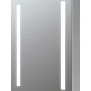 Sakura 500mm 1 Door Front-Lit LED Mirror Cabinet
