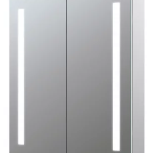 Sakura 600mm 2 Door Front-Lit LED Mirror Cabinet