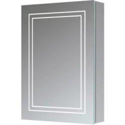 Suki 500mm 1 Door Front-Lit LED Mirror Cabinet Suki 500mm 1 Door Front-Lit LED Mirror Cabinet