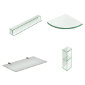 Bathroom Glass Shelving and Boxing