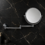 Origins Living Hutton Reversible 5x Magnifying Wall Mirror - Chrome HTN-007520-CH Bathroom Accessory