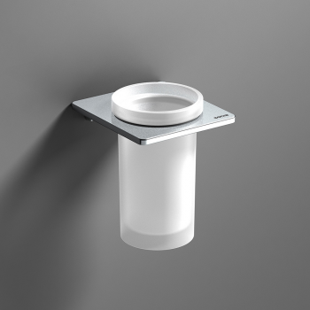 Origins Living S Cube/Eletech Tumbler - Chrome 166831 Bathroom Accessory