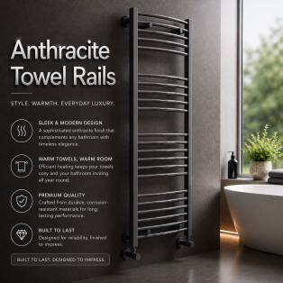 Anthracite Towel Rails