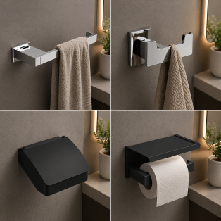 Origins Living S Cube Bathroom Wall Accessories