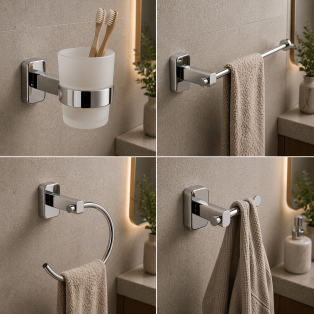 Origins Living Edera Plus Bathroom Wall Accessory