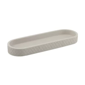 Afrodite Freestanding Accessories 4906-08 Origins Living Afrodite Tray - Warm Grey 4906-08