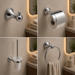 Origins Living Genoa Bathroom Wall Accessories