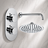 Aurora Round Shower Valve & Kit Pack 1 - Chrome