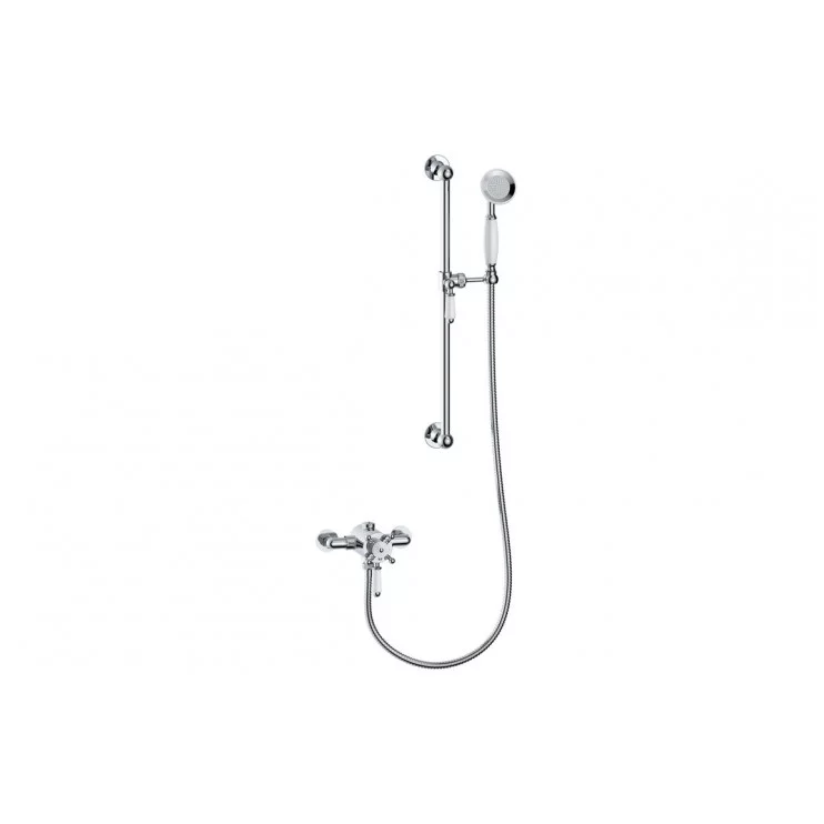 Berwick Concentric Single Outlet Shower Valve & Riser Kit Pack 1 - Chrome