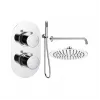 Aurora Round Shower Valve & Kit Pack 4 - Chrome