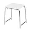 Origins Living Prima Classe Bathroom Stool - White/Chrome 6072-23