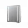 Sakura 600mm 2 Door Front-Lit LED Mirror Cabinet