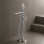 Abode Levarto Floor Standing Bath Shower Mixer - Chrome