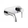 Abode Chao Wall Mounted Basin Mixer - Chrome Bathroom Taps Bathroom Basin/Bath Wall Mixers Chrome AB4041 Abode Chao Wall Mounted Basin Mixer - Chrome Bathroom Taps