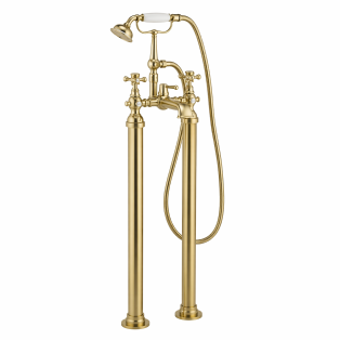 Abode Sentiment Extension Legs for Bath Filler & BSM - Brushed Brass