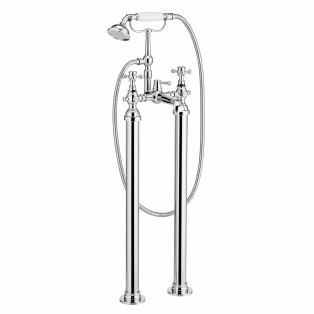 Abode Sentiment Extension Legs for Bath Filler & BSM - Chrome
