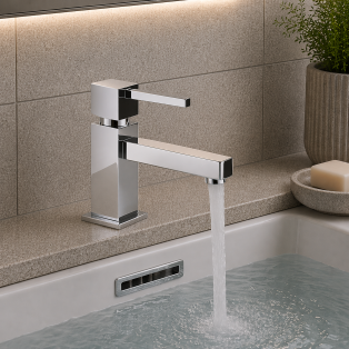 Abode Zeal Basin Monobloc - Chrome