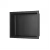 305x360mm Bathroom Niche - Matt Black