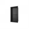 610x305mm Bathroom Niche - Matt Black 610x305mm Bathroom Niche - Matt Black