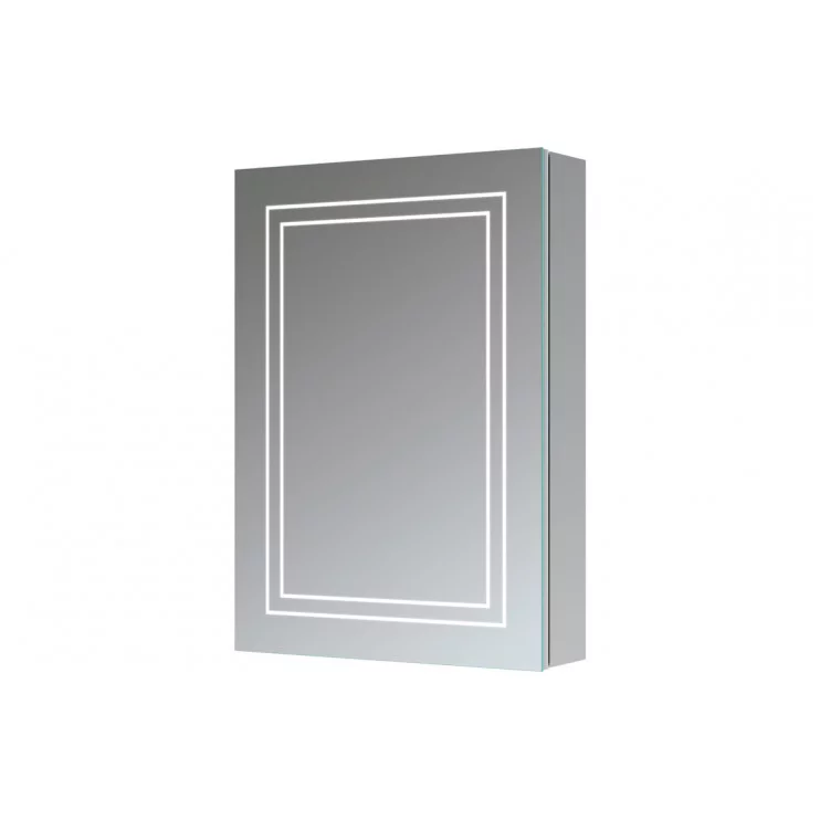 Suki 500mm 1 Door Front-Lit LED Mirror Cabinet