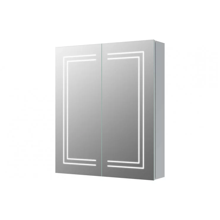 Suki 600mm 2 Door Front-Lit LED Mirror Cabinet