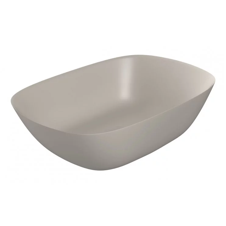 Layla 460x320mm Resin Washbowl - Latte
