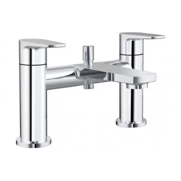 Cassini Bath/Shower Mixer - Chrome Bathroom Taps