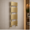 Trend Square Ladder Radiator (500x1500mm) - Brushed Brass Trend Square Ladder Radiator (500x1500mm) - Brushed Brass