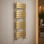 Trend Square Ladder Radiator (500x1500mm) - Brushed Brass